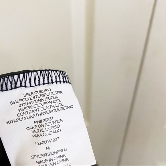 Sequin Hearts Vegan Leather Lace Up Ankle Leggings - Picture 8 of 8